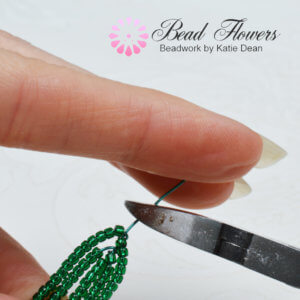 French beading tips for success, Katie Dean, Beadflowers