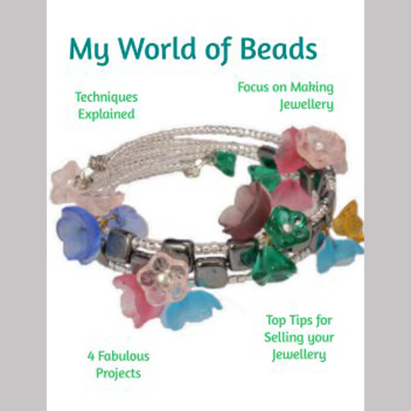 Wire Wrapped Bead Bracelet Tutorial - Katie Dean - Beadflowers