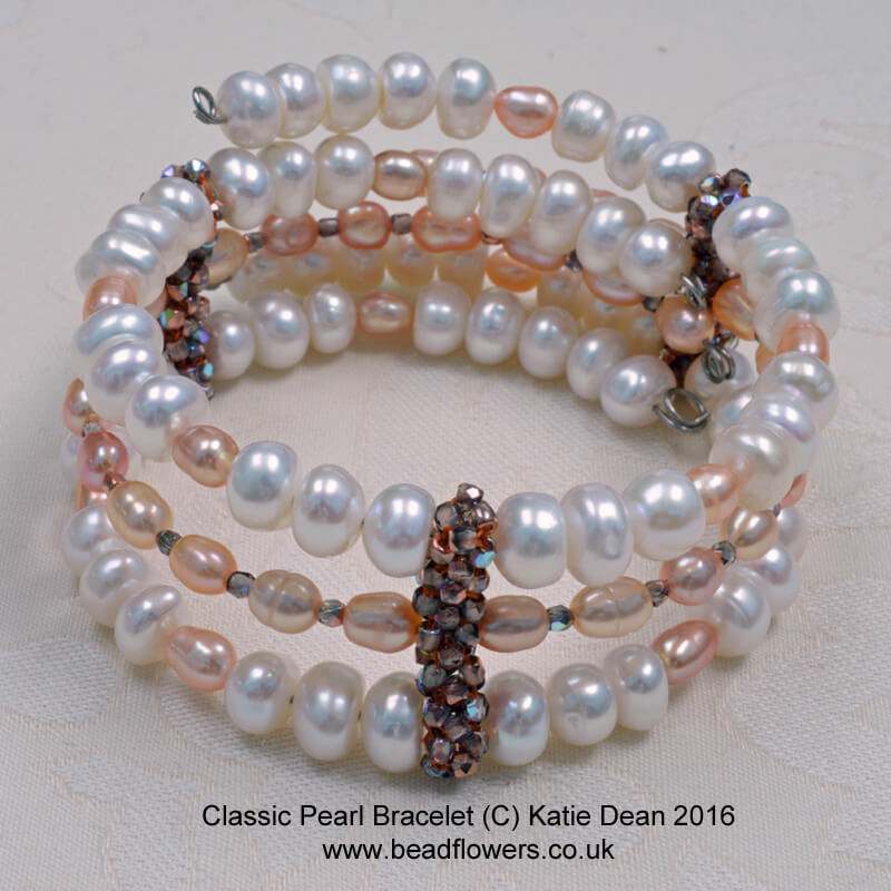 Crescent Beads Spacers Bracelet - Katie Dean