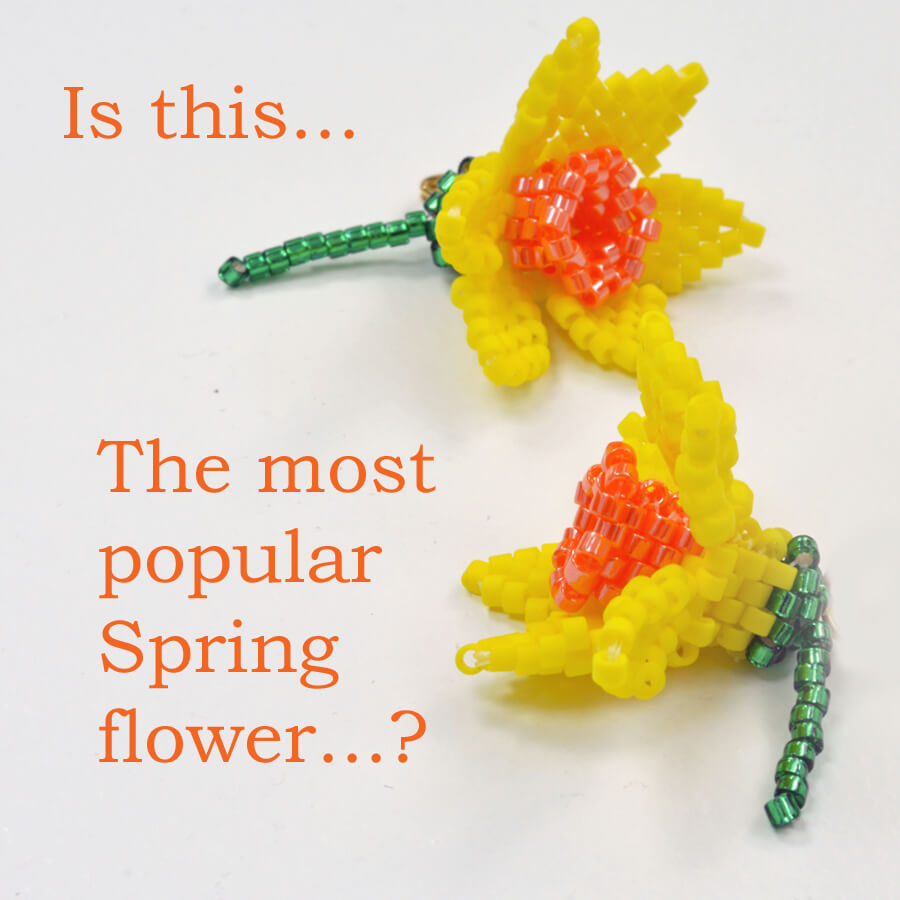 Most Popular Spring Flowers for beading, Katie Dean, Beadflowers