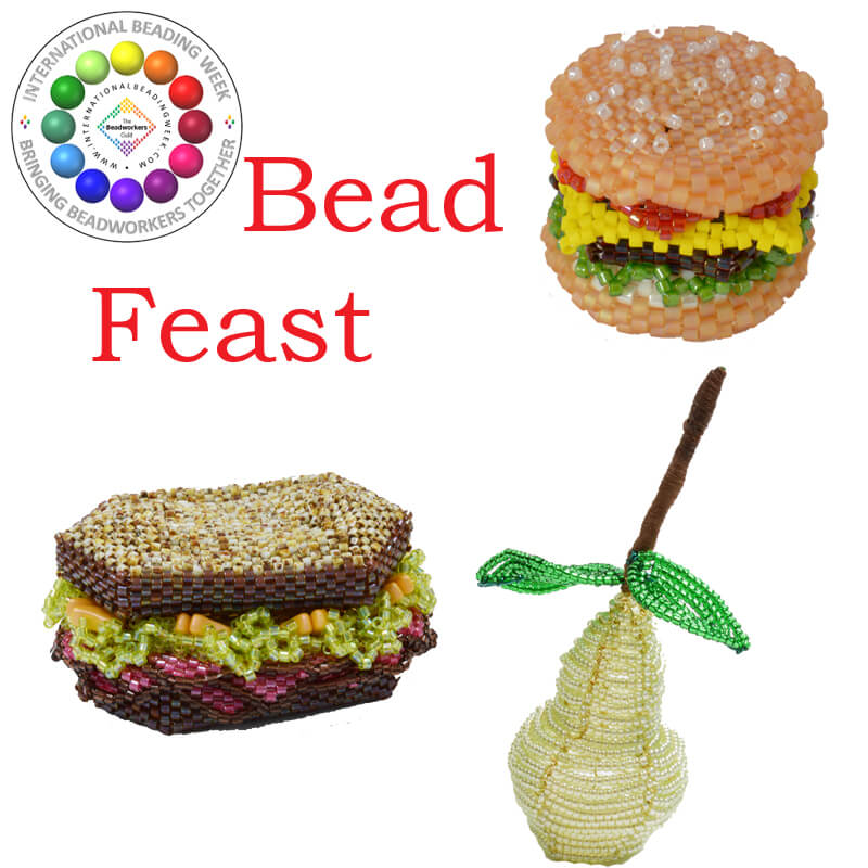 Bead Feast, Katie Dean, Beadflowers
