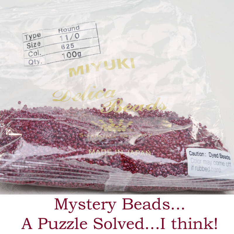A beading mystery solved, Katie Dean, Beadflowers