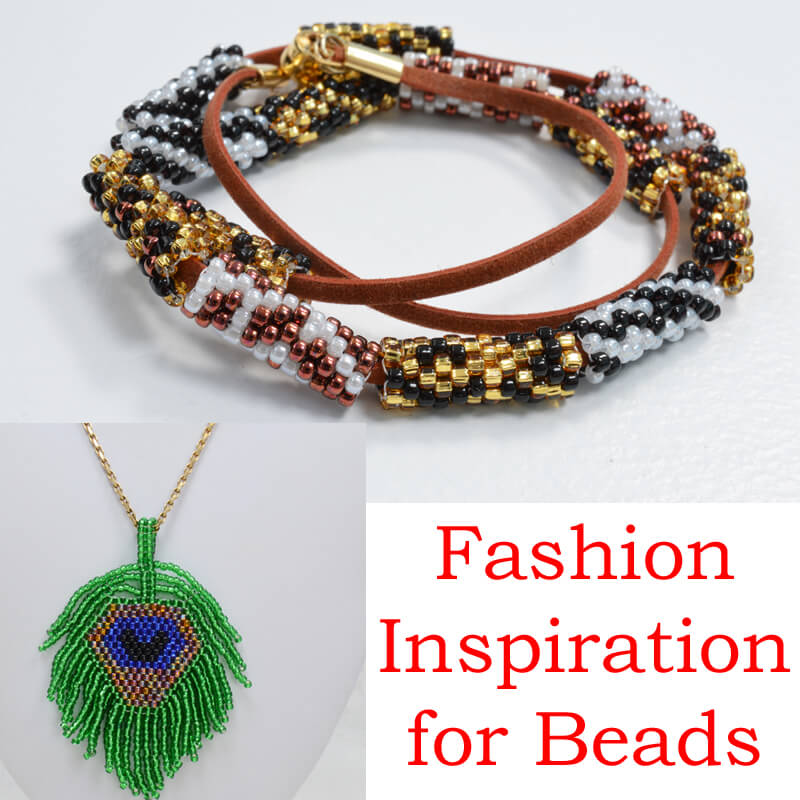 2019 fashion trends and beading inspiration, Katie Dean, Beadflowers