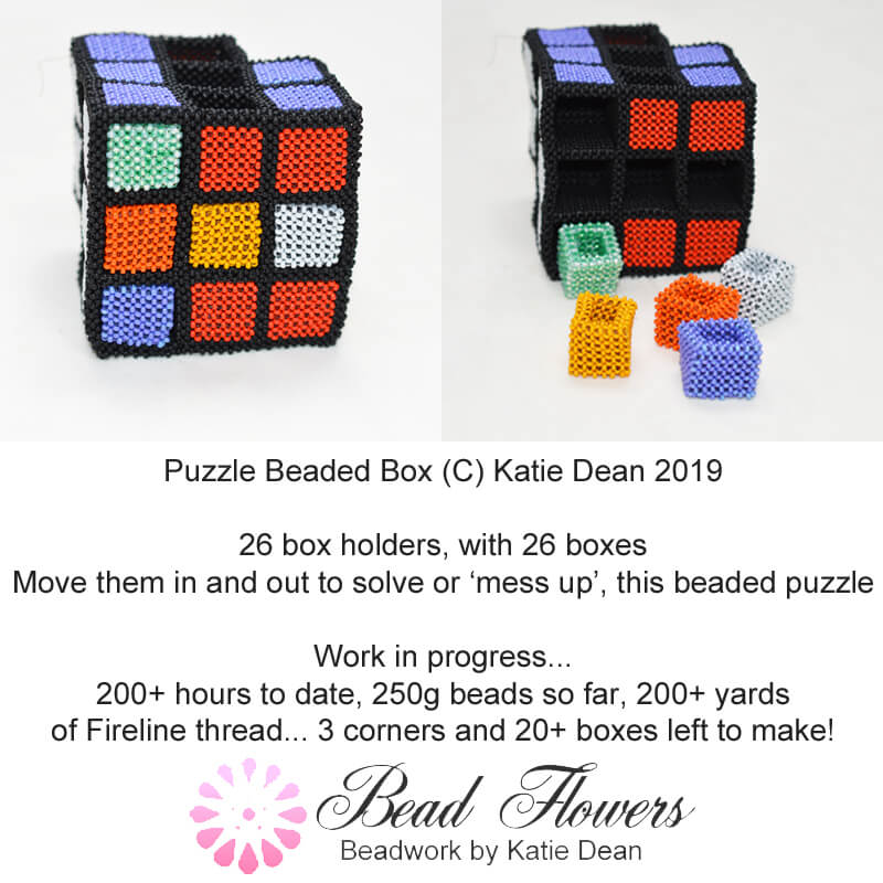 A beading puzzle, Katie Dean, Beadflowers