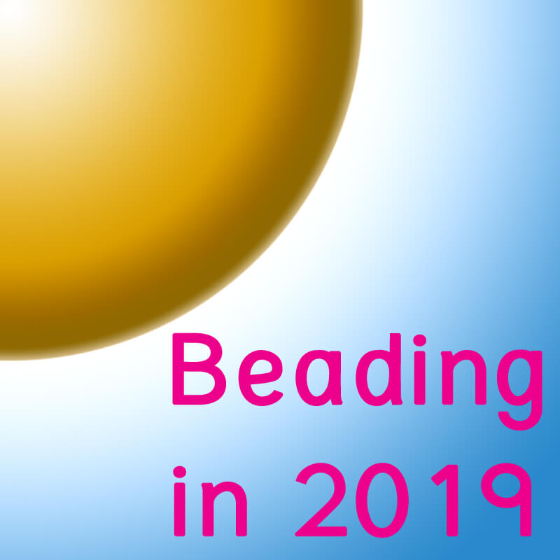 Beading in 2019 by Katie Dean, Beadflowers