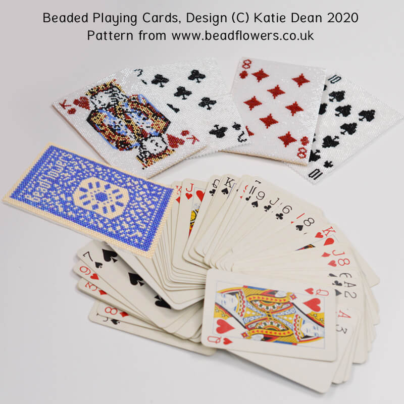 playing cards back pattern