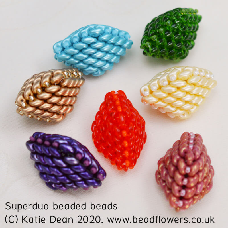 Beaded Beads For International Beading Week 2020 - Beadflowers