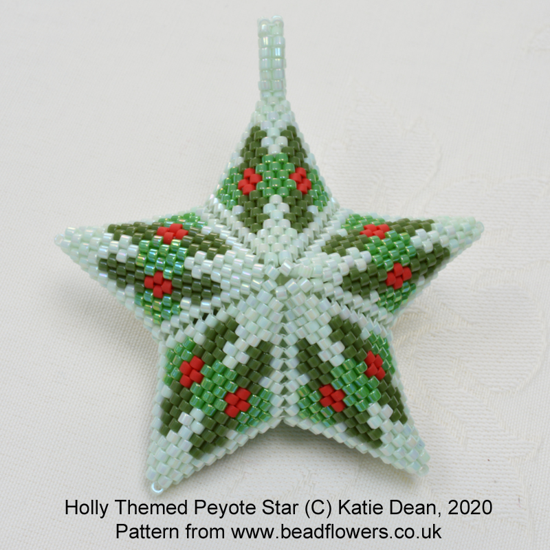 Peyote Stitch Alphabet Pattern - Beadflowers - Katie Dean